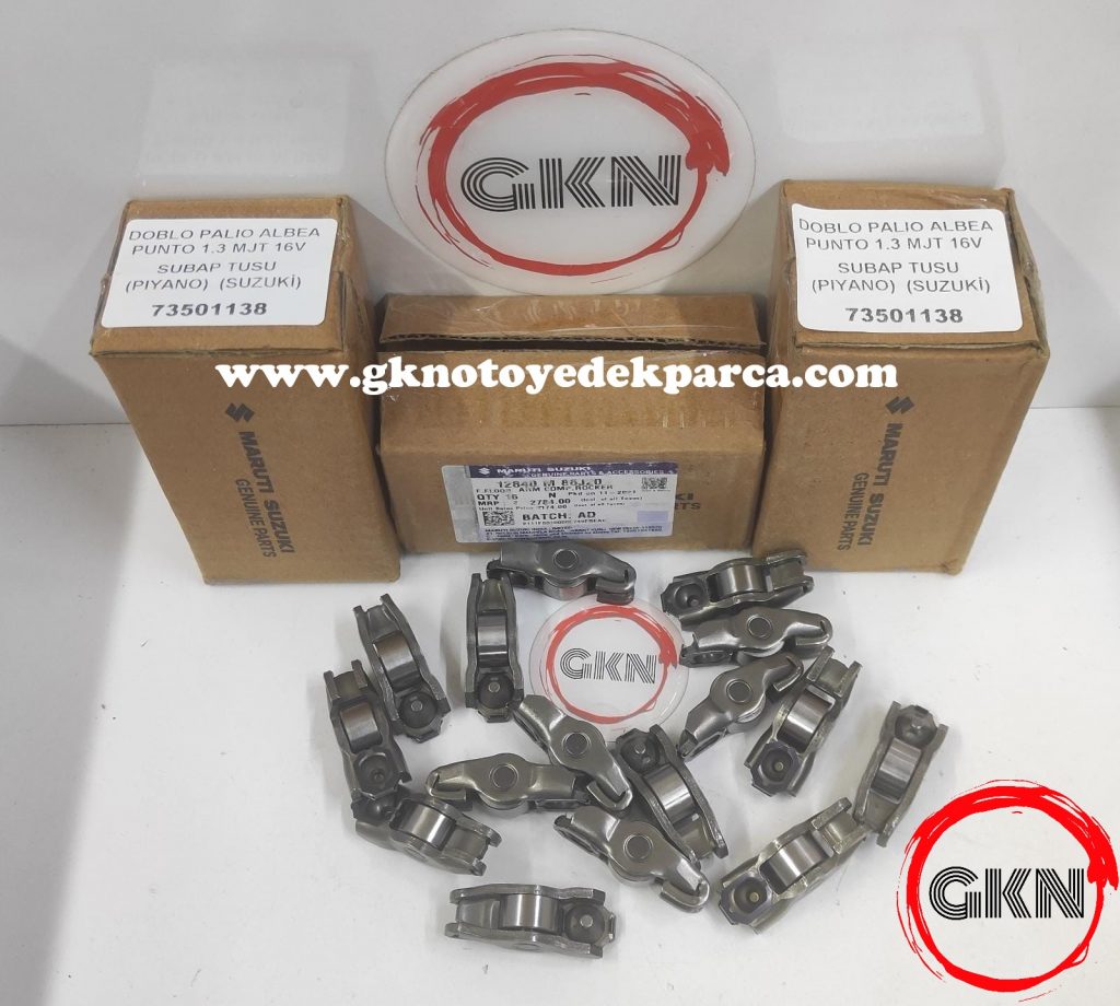 Fıat 1.3 16V Orjinal Subap Tuşu Egea, Doblo, Linea, Albea ,Punto, Fiorino / Opel 1.3 16V  Corsa C-D-E, Astra H-J, Meriva B / Bipper, Nemo 1.3 HDI