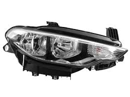 Egea Ön Sağ Far (Krom Cıtalı-Led DRL-Park)