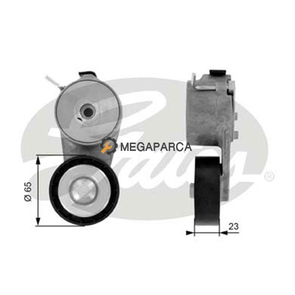 Egea 1.4 Alternatör Gergi Rulmanı (Kütüklü)